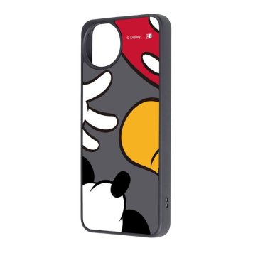 AQUOS wish5 ディズニー / maru 衝撃吸収 バンパー ハイブリッドケース/ミッキーマウスカラー_1 ※送料無料(ポスト投函)