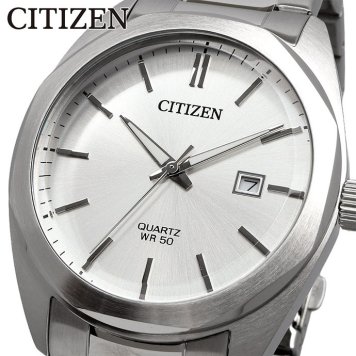 CITIZEN 腕時計 シチズン 時計 ウォッチ ビジネス カジュアル クォーツ シルバー メタルバンド メンズ BI5110-54A [並行輸入品]