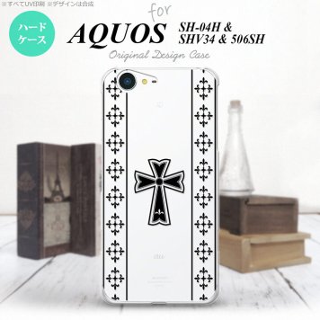 【SH04H】【スマホケース/スマホカバー】【アクオス ゼータ】SH04H スマホケース AQUOS ZETA SH04H カバー アクオス ゼータ ゴシック クリア×黒 nk-sh04h-1005【メール便送料無料】