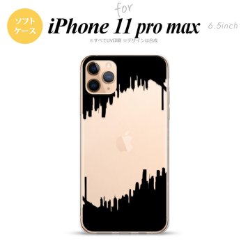iPhone11ProMax iPhone11pro max スマホケース ソフトケース ホラー 黒 メンズ レディース nk-i11pm-tp194