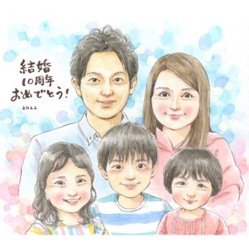 結婚10周年 似顔絵 プレゼント ギフト 名入れ 贈り物 手描き 結婚10周年 節目 記念日 結婚記念日 お祝い 大人数 お母さん 夫婦 お父さん 両親 家族 下書き確認 名入れ 修正無料 一生もの 実績多数 サプライズ そっくり 記念 感謝 思い出 10周年 節目 宝物 笑顔 喜ばれる オーダーメイド 記念品 親孝行 感動 生後6ヶ月 歴史 卒部 ご夫婦 コーチ