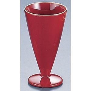TKG (Total Kitchen Goods) ABS製 盃 朱縁金 B(C-22) PSK3101