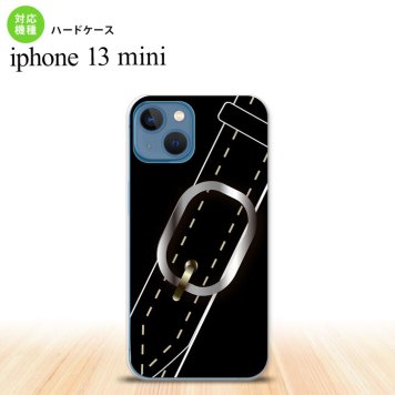 iPhone13mini iPhone13 mini ケース ハードケース ベルト 黒  nk-i13m-326