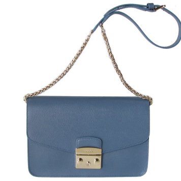 フルラ FURLA メトロポリス ショルダーバッグ 1008891 PIOMBO ブルーグレー BTJ7 ARE W3E 送別会 誕生日 結婚祝い 結婚式 高級 父の日 母の日 即日発送 敬老の日
