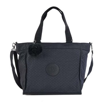 キプリング Kipling ショルダーバッグ K16659 L12 NEW SHOPPER L ニューショッパーエル 2way トートバッグ 斜めがけバッグ NIGHT BLUE EMB ネイビー系