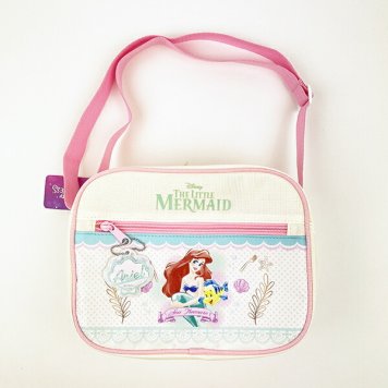ディズニー リトルマーメイド アリエル ショルダーバッグ (アイボリー) キッズ スクール Disney