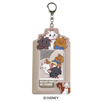 ディズニー おしゃれキャット インスタントフォトキーホルダー 推し活 Disney