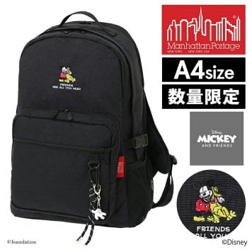 マンハッタンポーテージ ミッキーアンドフレンズ リュック A4 タウンセンドバックパック MP2236MIC26 メンズ レディース 送料無料 誕生日プレゼント ギフト ラッピング無料 【正規代理店】