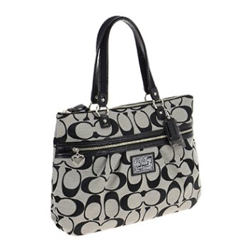 コーチファクトリー COACH FACTORY バッグ トートバッグ ショルダーバッグ F22947 SBWBK 1 デイジー DAISY シグネチャートート ブラック+グレー