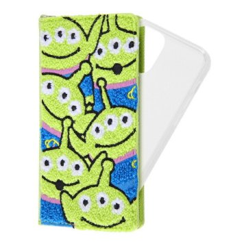 iPhone 12 / 12 Pro 『ディズニー・ピクサーキャラクター』/手帳型 FLEX CASE サガラ刺繍/『トイ・ストーリー/エイリアン』 ※送料無料(ポスト投函)
