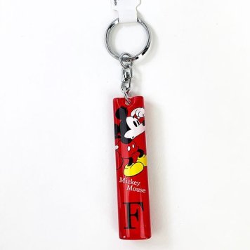 イニシャル キーホルダー Ｆ  ディズニー