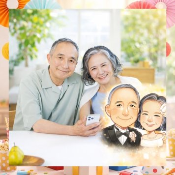 ギフト 似顔絵 両親 プレゼント 贈り物 手描き 名入れ 結婚記念日 誕生日 お祝い 記念日 ご両親 両親 お父さん お母さん 名入れ 下書き確認 修正無料 実績多数 喜ばれる かわいい サプライズ 結婚記念日 記念 思い出 オーダーメイド 家族 おすすめ 贈答品 オリジナル 感謝 卒寿祝い メモリアルギフト ブライダルギフト 同窓会 クリスマス 二次会 ホワイトデー