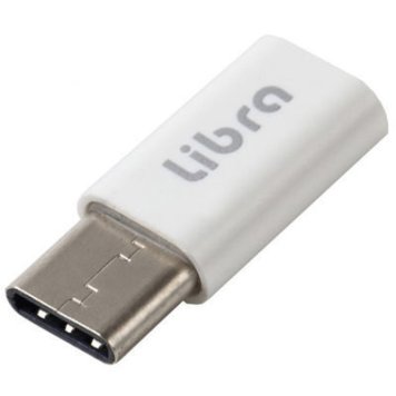 Libra microUSB→TYPE-C変換アダプタ microUSB(ジャック)-Type-C(プラグ) LBR-M2C