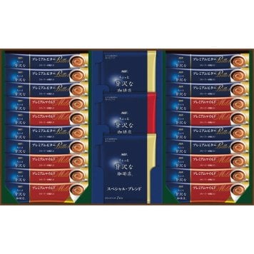 AGF ちょっと贅沢な珈琲店 スティック アンド ドリップギフト [26-2892-015] ZCA-30D コーヒー 詰め合わせ ギフト セット スティックコーヒー ドリップコーヒー お返し お中元 お歳暮 内祝い