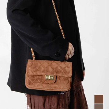 オウレンティ AULENTTI SHOULDER BAG ショルダーバッグ DI-2952-3-CASA レディース バッグ ベージュ ブラウン