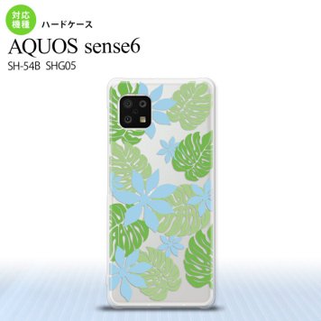 SH-54B SHG05 AQUOS sense6 スマホケース ハードケース ティアレ B 青 メンズ レディース nk-sens6-1493
