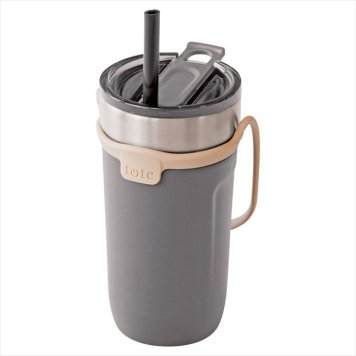 トート ストロー付3wayタンブラー　チャコール RH-1759  内祝 内祝い お祝 御祝 記念品 出産内祝い プレゼント 快気祝い 粗供養 引出物