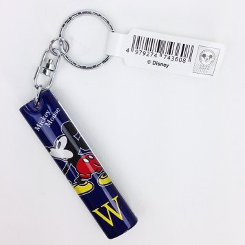 ディズニー ミッキー＆ミニー イニシャルキーホルダー W グッズ  (MCOR)