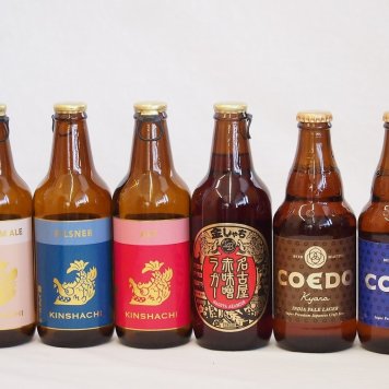クラフトビール6本セット(アルト ピルスナー プラチナエール 名古屋赤味噌ラガー 伽羅 瑠璃) 330ml×4本 333ml×2本