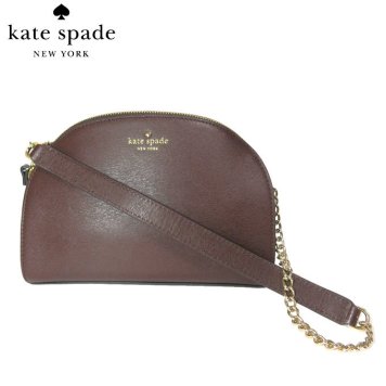 ケイト・スペード アウトレット kate spade ショルダーバッグ WKRU5519-233 karen / nichols street レザー 肩がけ ショルダーバッグ rawcocoa(233):ダークブラウン系