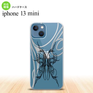 iPhone13mini iPhone13 mini ケース ハードケース ピンスト 線 黒  nk-i13m-1235