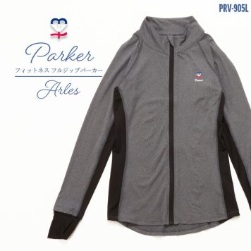 PROVENCE トレーニング 吸汗速乾 レディース アルル Arles ジャケット シンプル 伸縮 スポーツ プロヴァンス 着やせ フィットネス UV