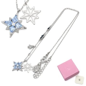 SWAROVSKI スワロフスキー ネックレス 5734252 Symbolica アクセサリー ブルー シルバー レディース