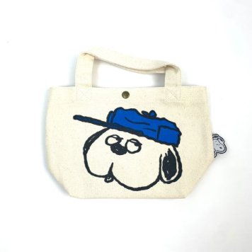 スヌーピー PEANUTS ミニトート バッグ ベージュ
