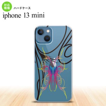 iPhone13mini iPhone13 mini ケース ハードケース ピンスト 線 ピンク ブルー  nk-i13m-1231