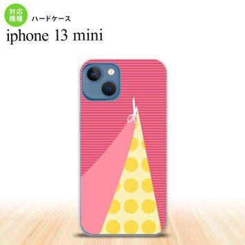 iPhone13mini iPhone13 mini ケース ハードケース はさみ ピンク  nk-i13m-1344