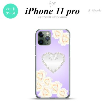 iPhone11Pro iPhone11 Pro スマホケース ハードケース ハート D 紫 メンズ レディース nk-i11p-232