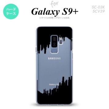 Galaxy S9+ ギャラクシー S9プラス SC-03K SCV39 専用 スマホケース カバー ハードケース イラストデザイン（B） 黒 nk-s9p-194[スマホ,スマホケース,スマホカバー,ケース,カバー,ジャケット]
