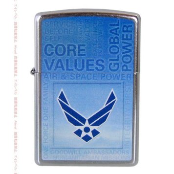 ZIPPO ジッポー ライター USAF CORE VALUES 28622 #28622 アウトドア レジャースポーツ
