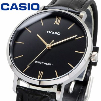 CASIO 腕時計 カシオ 時計 ウォッチ チープカシオ チプカシ シンプル レディース LTP-VT01L-1B