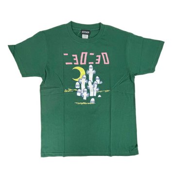 ムーミン ニョロニョロ Tシャツ(M) グリーン アパレル MOOMIN