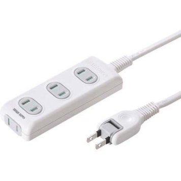 サンワサプライ 火災予防安全タップ TAP-TSH41N