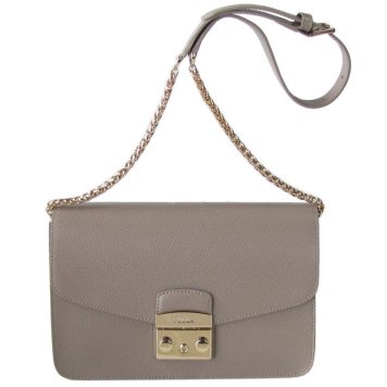 フルラ FURLA メトロポリス ショルダーバッグ 972394 SABBIA グレー BTJ7 ARE SBB 送別会 誕生日 結婚祝い 結婚式 高級 父の日 母の日 即日発送 敬老の日