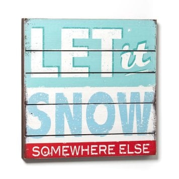 デムダコ DEMDACO ウォールアート Let It Snow 20130045 マルチカラー クリスマス インテリア 新品