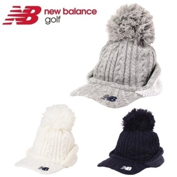 ニューバランス ゴルフ ビーニー 2WAY BRIM BEANIE レディース  012-4287503 2024年秋冬モデル お誕生日祝い お祝い 記念品 30代 40代 50代 60代 母の日 お母さん 還暦祝い 敬老の日 彼女 人気プレゼント プレゼント