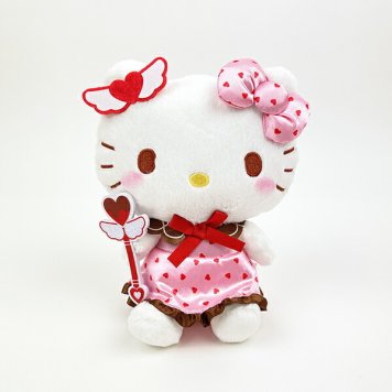 サンリオ ハローキティ マジカルハート S ぬいぐるみ インテリア ピンク
