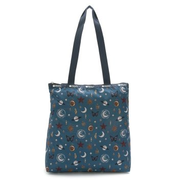 レスポートサック LeSportsac バッグ トートバッグ 3531 E467 EASY MAGAZINE TOTE イージー マガジントート CELESTIAL SHIMMER ブルー系マルチ