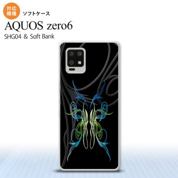 SHG04 SHG04 ZERO6 AQUOS zero6 スマホケース ソフトケース ピンスト 黒 ブルー グリーン メンズ レディース nk-zero6-tp1239