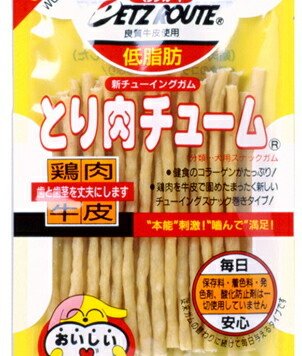 ペッツルート とり肉チューム S 棒型 27本 犬用品/ペットグッズ/ペット用品