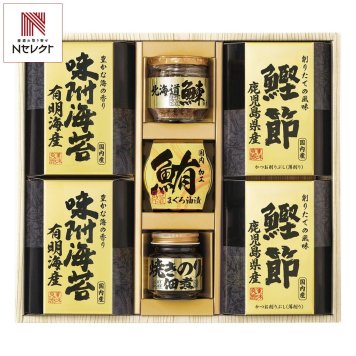 美味之誉 鰊フレーク 佃煮 鰹節 詰め合わせ ギフトセット 5種 計7点入 ご飯のお供 のり佃煮 和風惣菜【北海道・沖縄県・離島 配送不可】