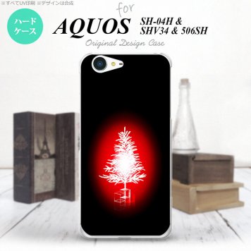 【SH04H】【スマホケース/スマホカバー】【アクオス ゼータ】SH04H スマホケース AQUOS ZETA SH04H カバー アクオス ゼータ ツリー 赤 nk-sh04h-625【メール便送料無料】