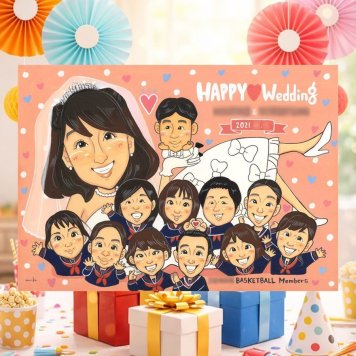 結婚記念日のお祝いに、その人らしさを大切にした似顔絵です。 プレゼント 結婚祝い 似顔絵 贈り物 手描き ギフト 名入れ 結婚記念日 挙式 お祝い ウェルカムボード 記念 大人数 家族 同僚 友達 友人 カップル 修正無料 下書き確認 名入れ 似てる 実績多数 喜ばれる そっくり 宝物 ウェディング 結婚式 一生もの おすすめ 快気祝い 記念日 色紙 傘寿祝い 応援 お祝いの品 イラスト 米寿祝い