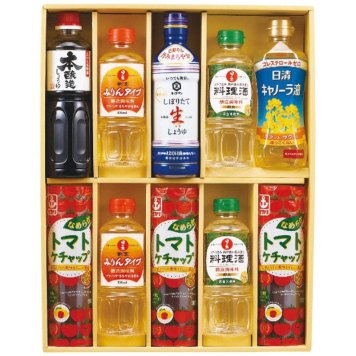 【ギフト対応無料】キッコーマン&調味料バラエティセット KSM-60A (KSM-60A) ※送料無料(北海道・沖縄は除く)