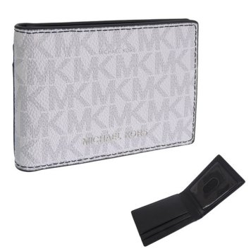 マイケルコース MICHAEL KORS カードケース カード入れ アウトレット パスケース 定期入れ COOPER COMPACT ID WALLET 36S5LCOE6B BRIWHT ホワイト