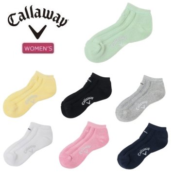 キャロウェイ ゴルフ レディース ソックス 表パイルアンクルソックス Callaway Golf C25193200 【2025年春夏モデル】 お誕生日祝い お祝い 記念品 30代 40代 50代 60代 母の日 お母さん 還暦祝い 敬老の日 彼女 人気プレゼント プレゼント