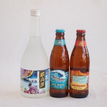 鍛高譚とクラフトビール3本セット(合同酒精しそ焼酎 鍛高譚20度(北海道) コナビールビッグウェーブ ゴールデンエール(アメリカ) コナビールロングボード アイランドラガー(アメリカ)) 720ml×1本 330ml×2本